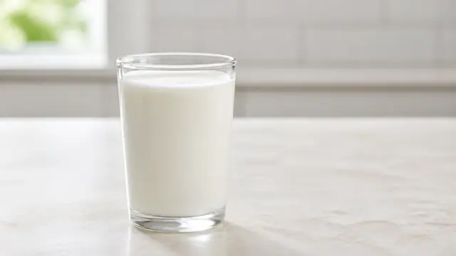 低脂肪乳のPFC解説で使うグラス入り低脂肪乳のイメージ