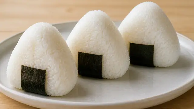 おにぎりのPFC解説で使う食材イメージ