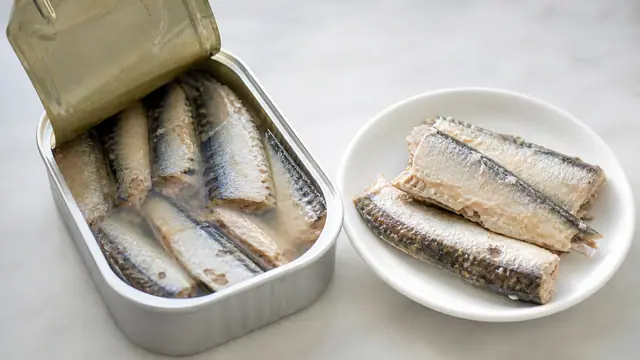 いわし水煮缶のPFC解説で使う水煮いわしの食材イメージ