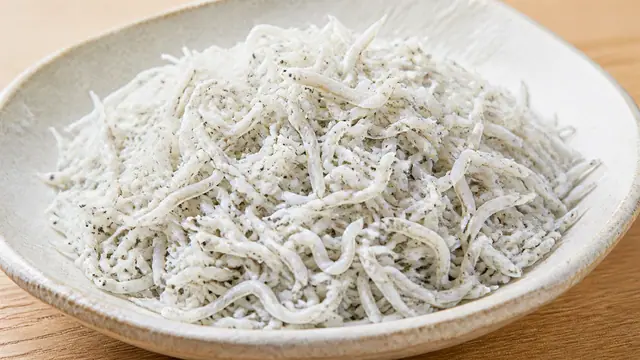 しらす干しのPFC解説で使う食材イメージ